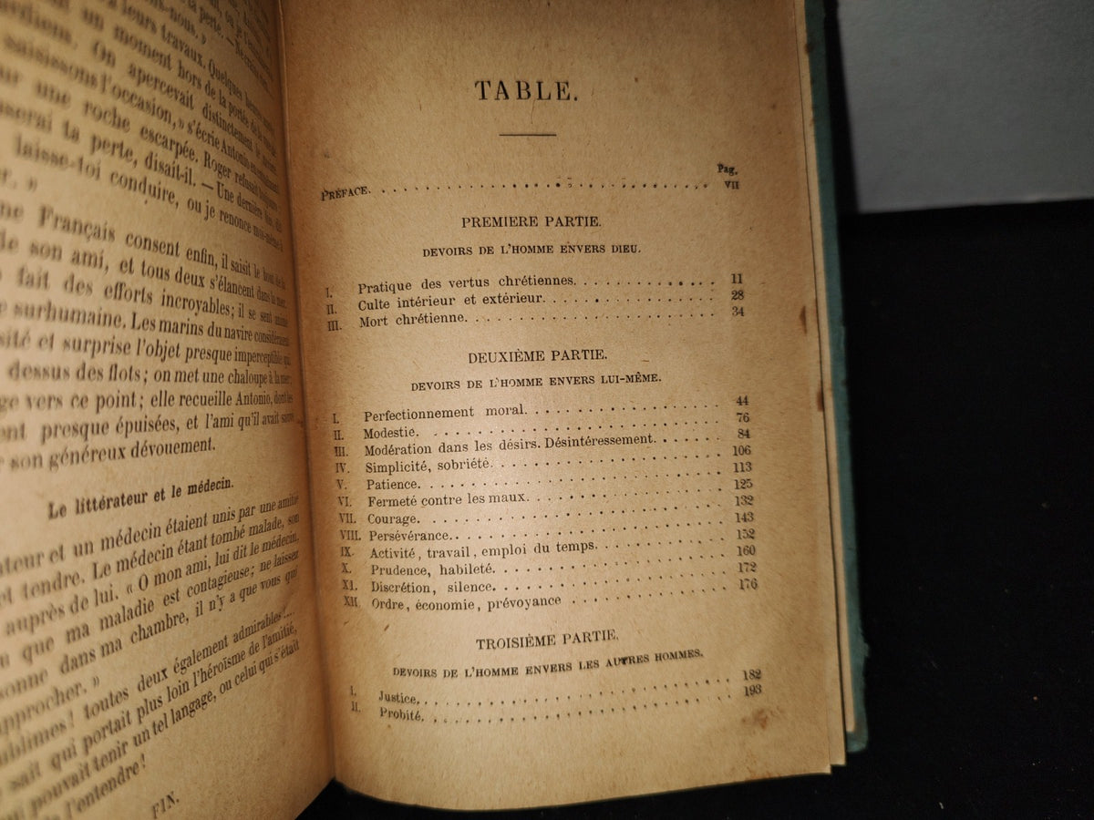 64- Livre De Moral Pratique - Th. H. Barrau - Paris, Libraire Hachette Et Cie. 1891