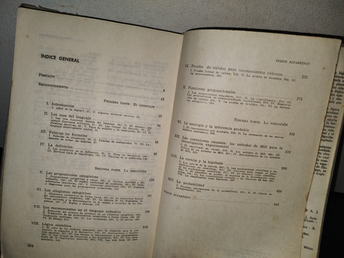 139- Introducción A La Lógica - Irving M. Copi - Editorial Universitaria De Buenos Aires - 1969