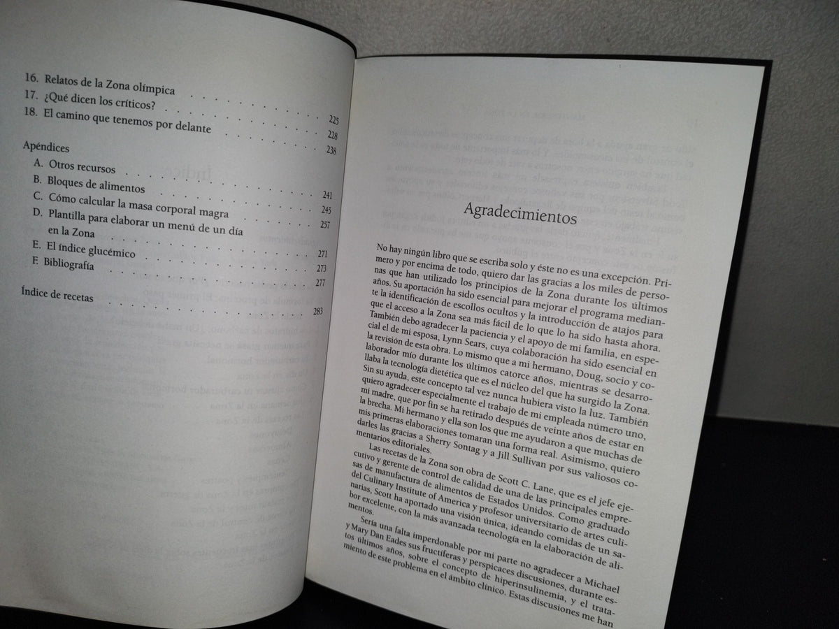 202- Mantenerse En La Zona - Barry Sears - Ediciones Urano - 1998