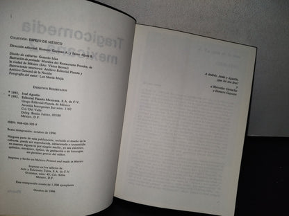 78- Tragicomedia Mexicana 2. La Vida En México De 1970 A 1982 - José Agustín - 1996