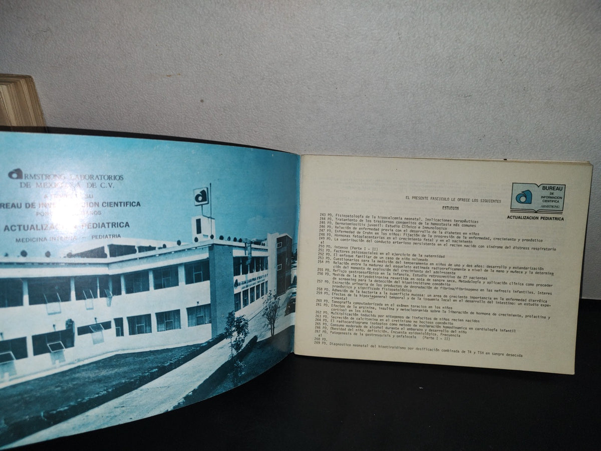 96- Actualización Pediátrica. Bureau De Información Científica - Armstrong - 70'S - 80'S
