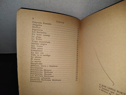 163- La Plaga Burocrática - Héctor Figueroa Rasso - B. Costa-Amic Editor 1a. Ed. 1976