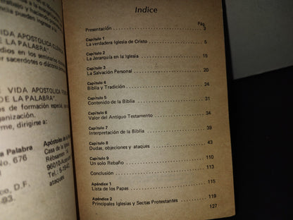 201- La Iglesia Católica Y El Protestantismo. Preguntas Y Respuestas - Flaviano Amatulli, Primera Edición 1986