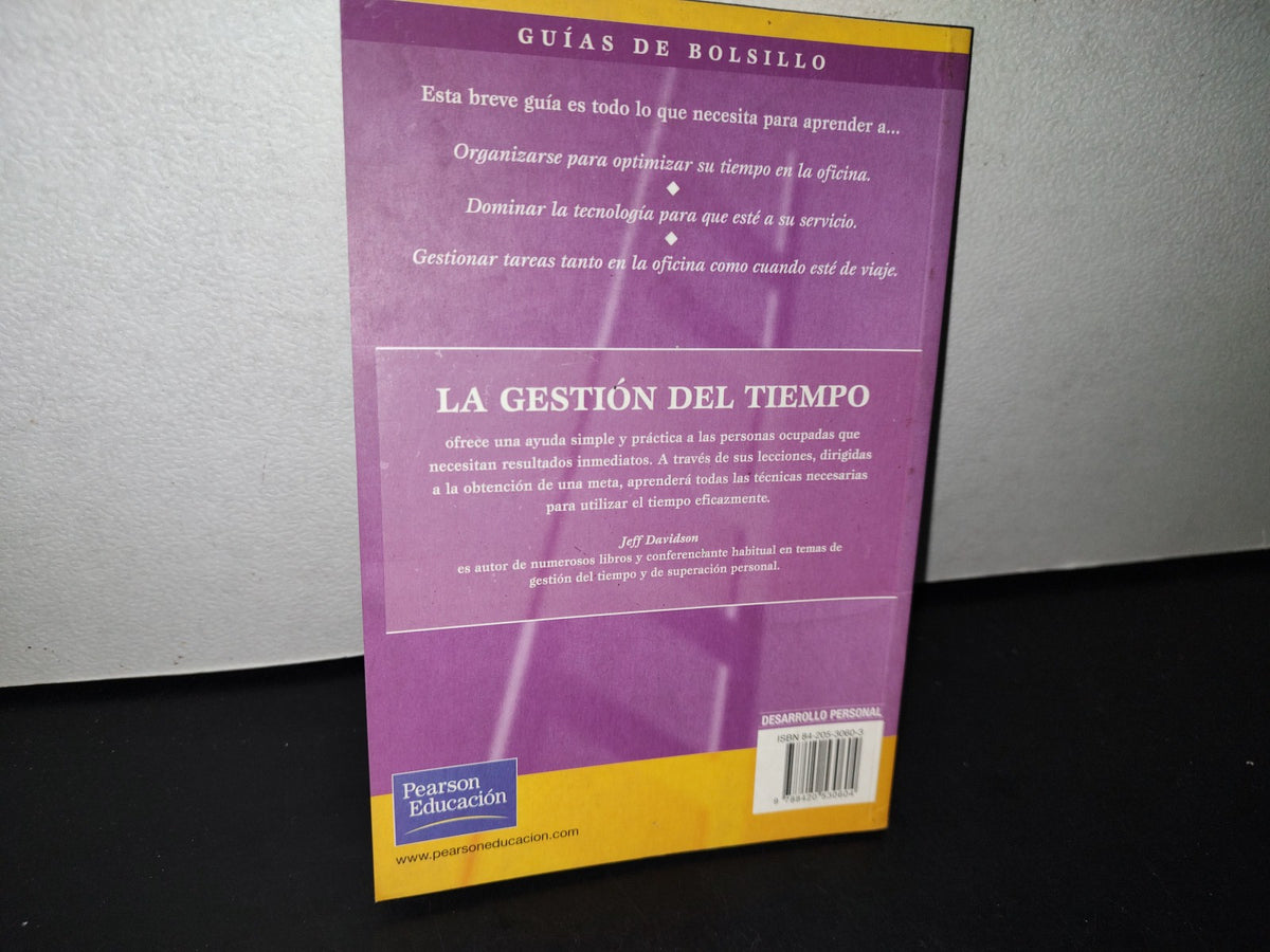 87-2- La Gestión Del Tiempo - Jeff Davidson - 2000