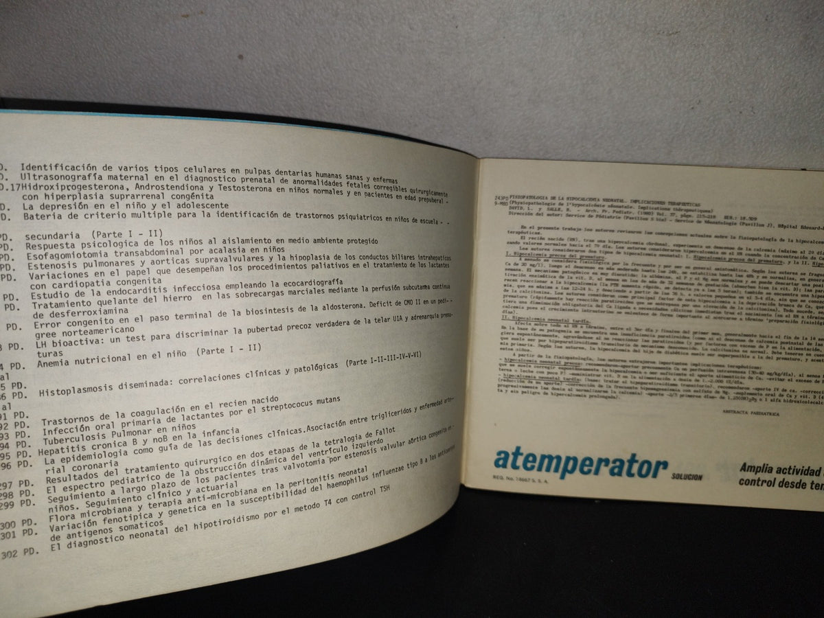 96- Actualización Pediátrica. Bureau De Información Científica - Armstrong - 70'S - 80'S