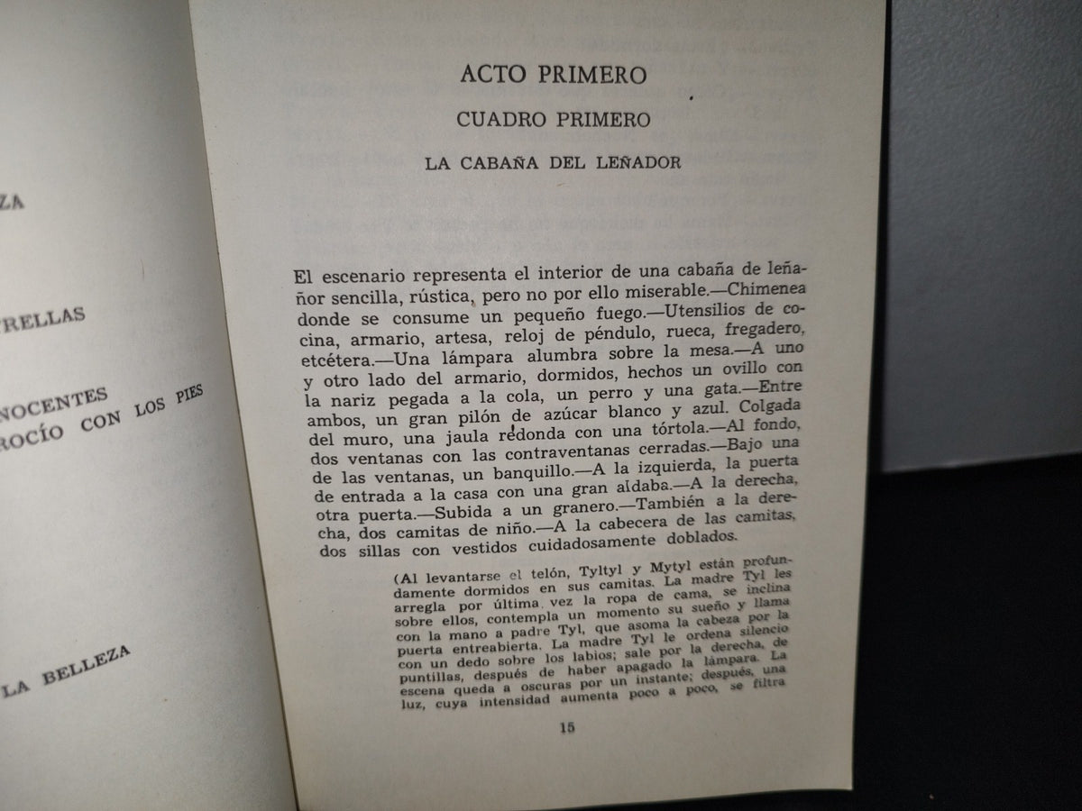 212- El Pájaro Azul - Mauricio Maeterlinck - 1983