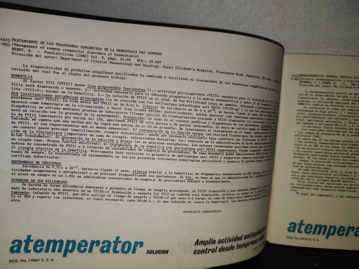96- Actualización Pediátrica. Bureau De Información Científica - Armstrong - 70'S - 80'S