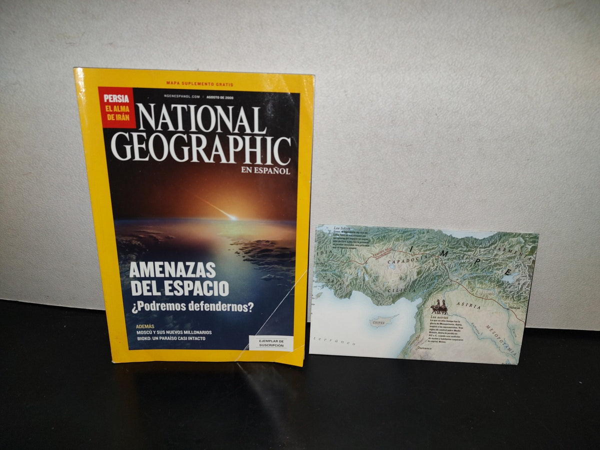 139- Revista National Geographic. Amenazas Del Espacio - Agosto 2008
