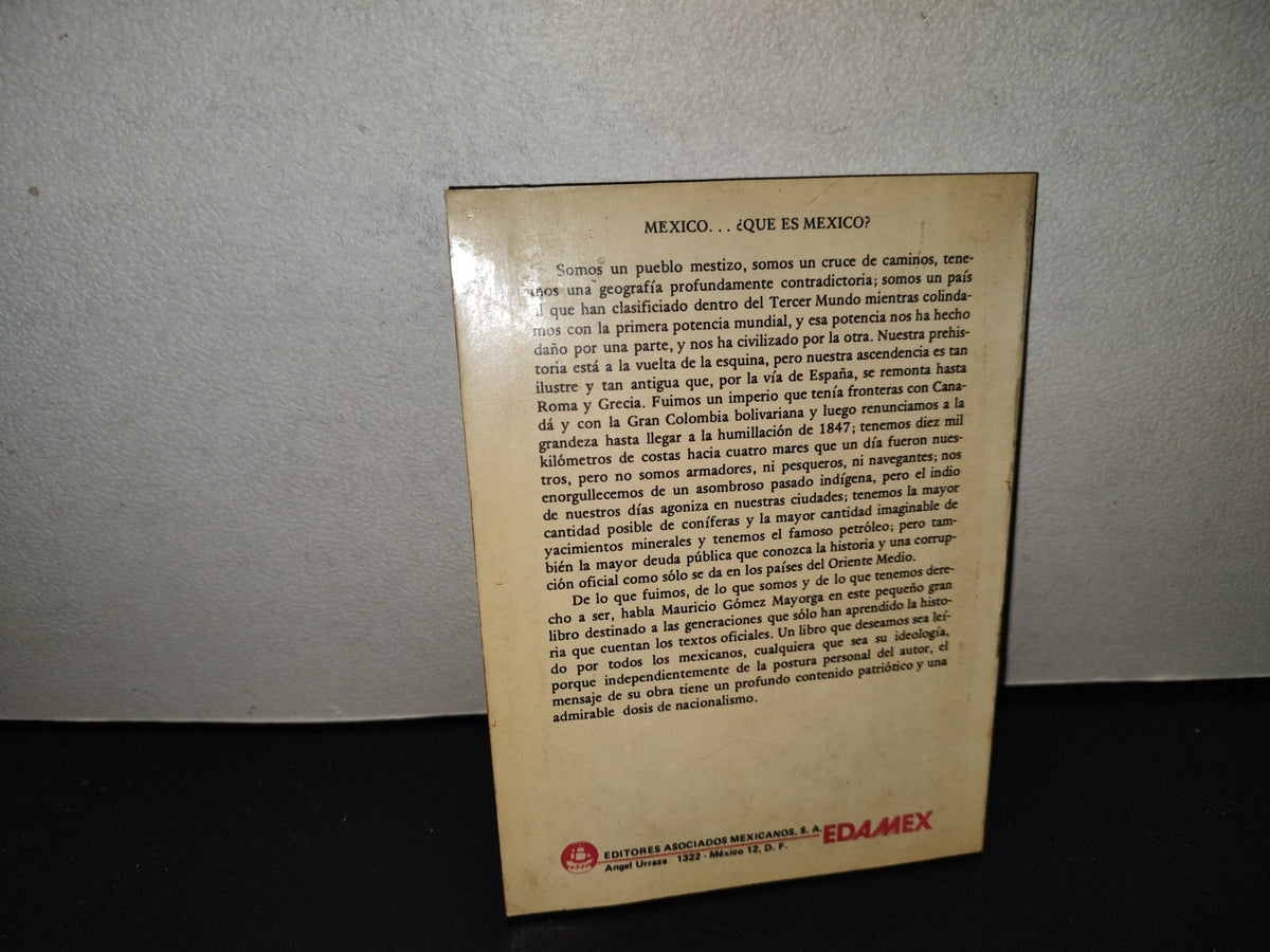 202- Al Rescate De México - Mauricio Gómez Mayorga - Edamex - 1982