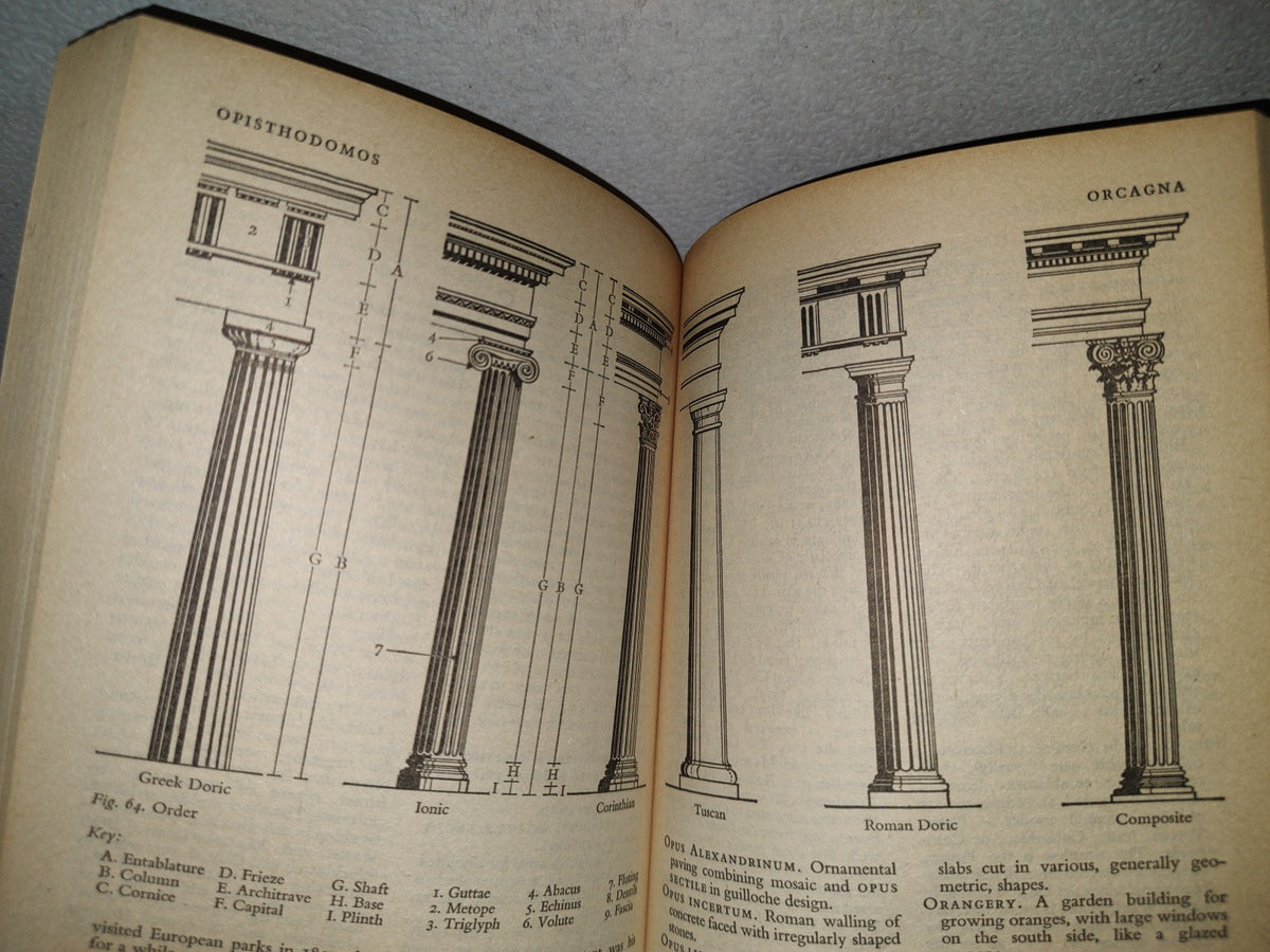 212- The Penguin Dictionary Of Architecture - Penguin Books - 1972
