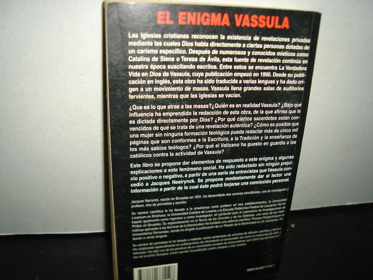 32- El Enigma Vassula. ¿En Comunicación Directa Con Dios? - Jacques Neirynck