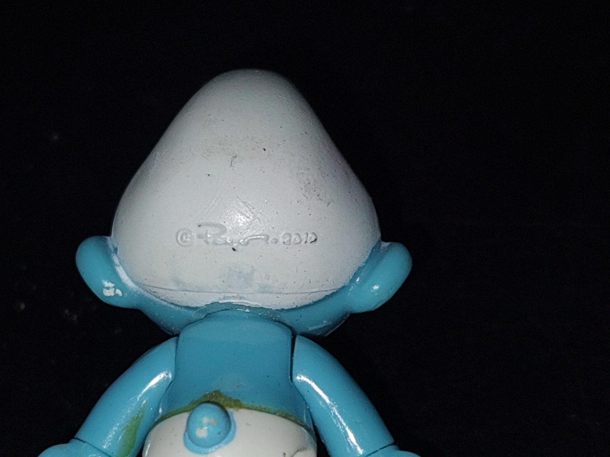 A2- Figurita De Plástico De Los Pitufos - 2010