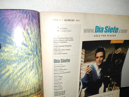 166- Revista Día Siete. Elvis Presley / José José. No. 365 - 2007