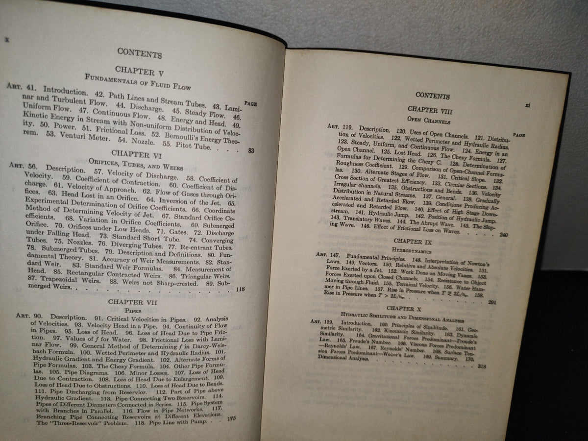 174- Hidráulica / Hydraulcs. Fifth Edition - Horace W. King, Chester O. Wisler