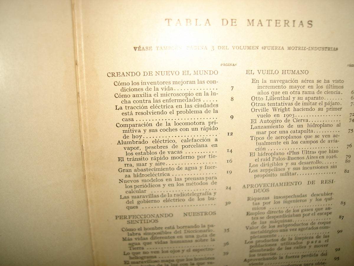 169- Colección Moderna De Conocimiento Universal: Fuerza Motriz - Editorial Jackson - 1928