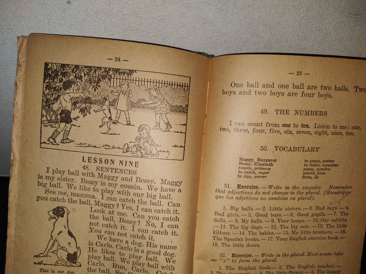 80- Método De Inglés. Primer Libro - J. Hamilton - 1954
