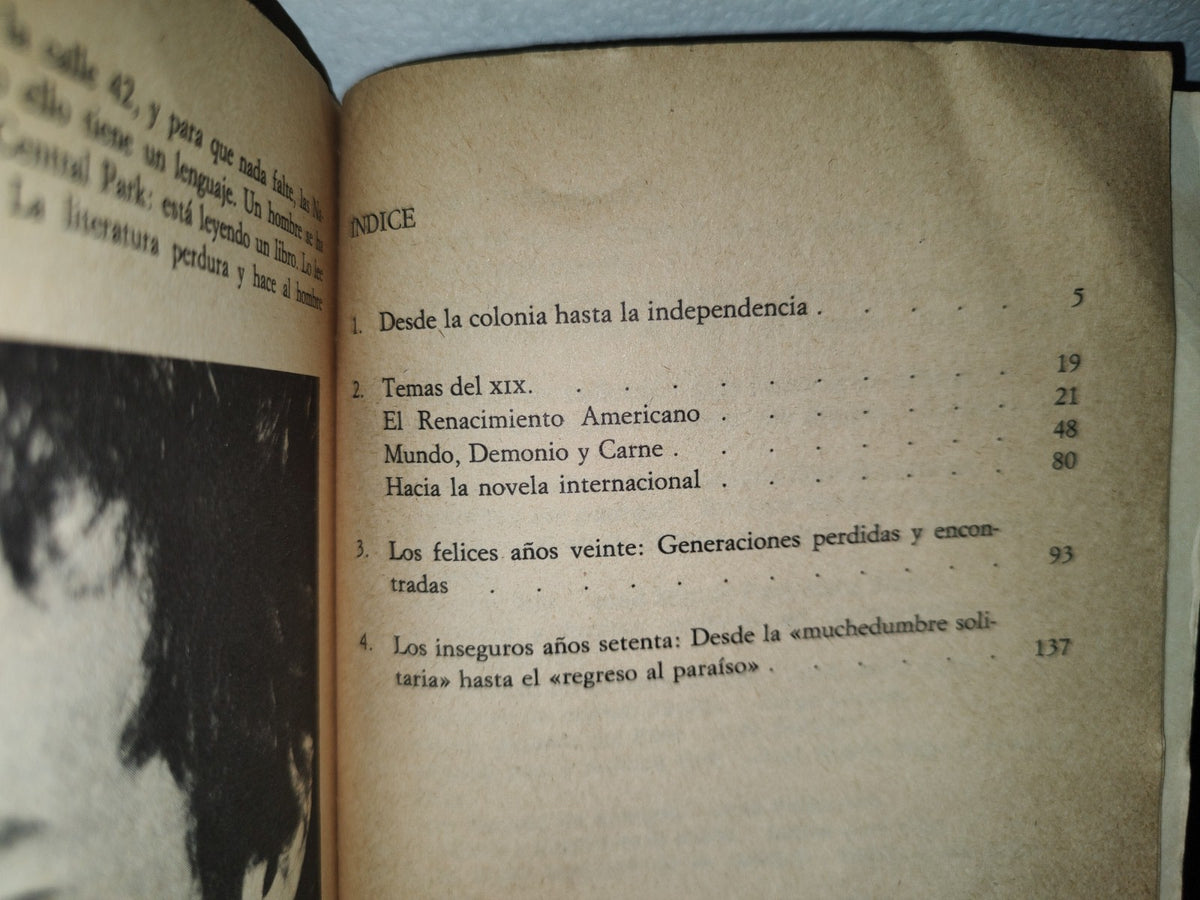 163- Biblioteca Cultural Rtve. Literatura Norteamericana - Cándido Pérez Gállego - 1975