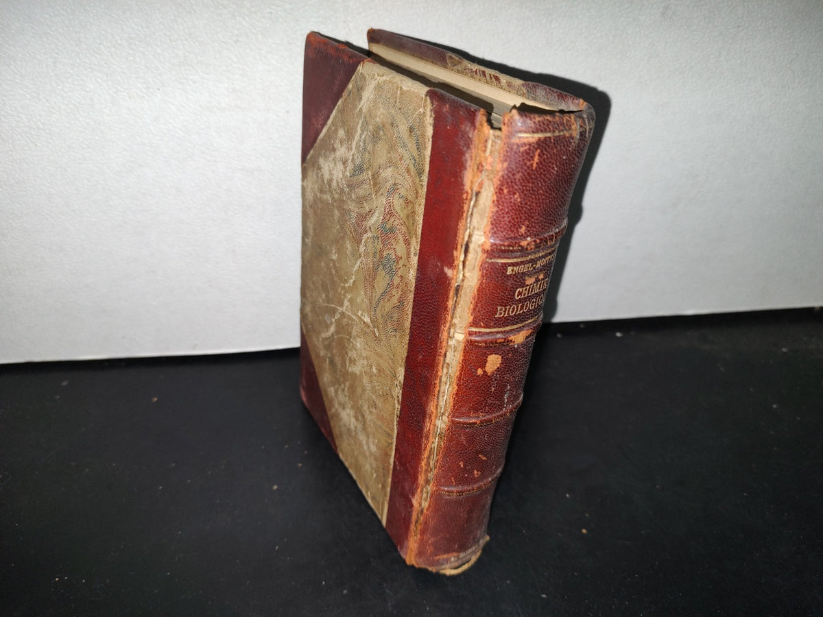65- Francés. Traité Élémentaire De Chimie Biologique, Pathologique Et Clinique - 1897
