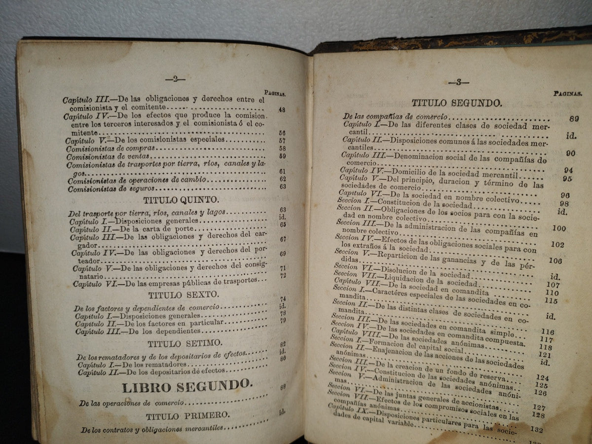60- Código De Comercio De Los Estados Unidos Mexicanos. Expedido En Virtud De La Autorización Concedida Al Ejecutivo Por Decreto De 15 De Diciembre De 1883. Veracruz-Puebla, Librerías "La Ilustración", 1884