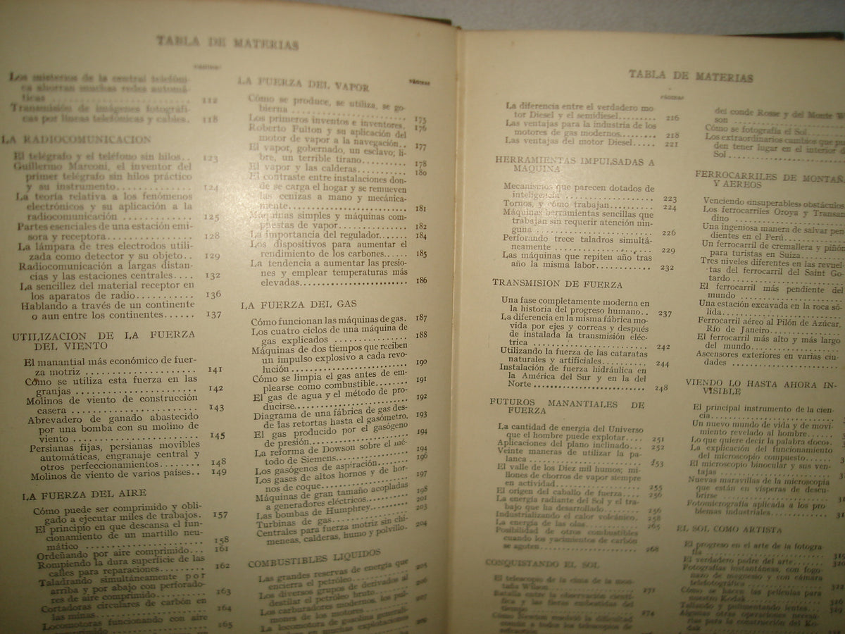 169- Colección Moderna De Conocimiento Universal: Fuerza Motriz - Editorial Jackson - 1928