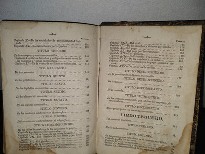 60- Código De Comercio De Los Estados Unidos Mexicanos. Expedido En Virtud De La Autorización Concedida Al Ejecutivo Por Decreto De 15 De Diciembre De 1883. Veracruz-Puebla, Librerías "La Ilustración", 1884
