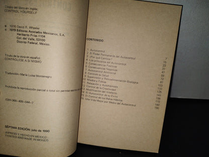 188- Contrólese A Sí Mismo - David R. Wheeler
