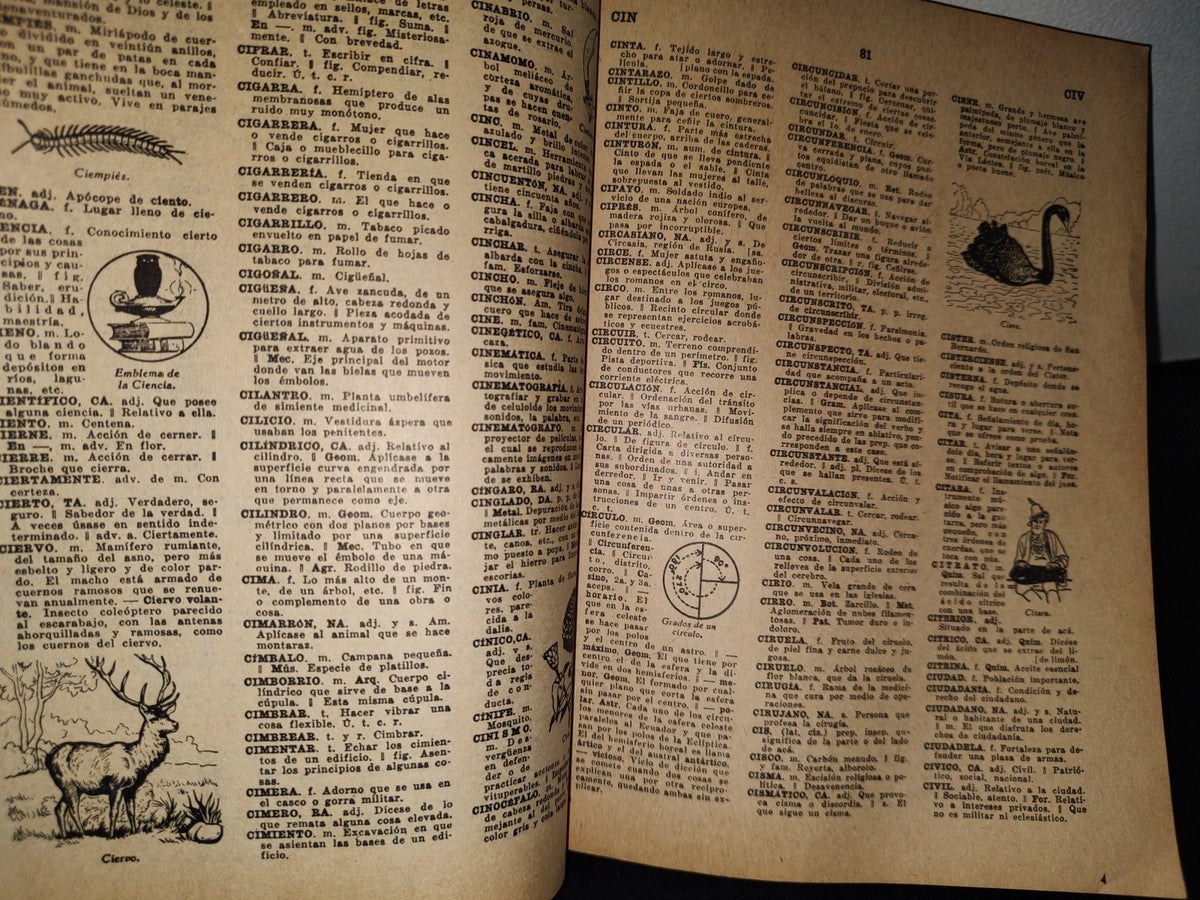 192- Diccionario Castellano Ilustrado Lexikón - Fernández Editores - 1968