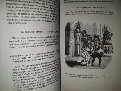 220- Historia De Bertoldo, La De Su Hijo Bertoldino Y La De Su Nieto Cacaseno - Tío Camorra. Reproducción Facsimilar De La Edición De 1843. Manuel Porrúa S. A. Colección Documentos Mexicanos 10 - Primera Edición 1976