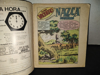 196- El Libro Vaquero: Nazca El Guerrero - No. 320, Año VI, 3 De Enero De 1985