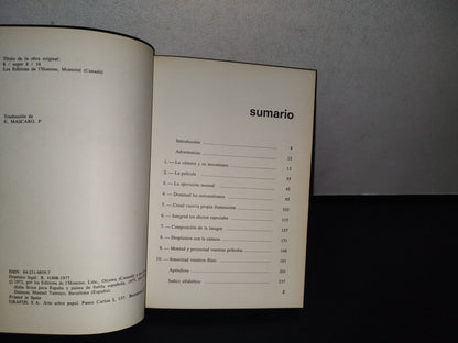 83- Fotografía. 8/Super8/16 - André Lafrance - Daimon - 1977