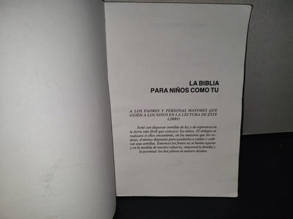 215- La Biblia Para Niños Como Tú - Concepción Barrón De Morán - Ediciones Paulinas 1998
