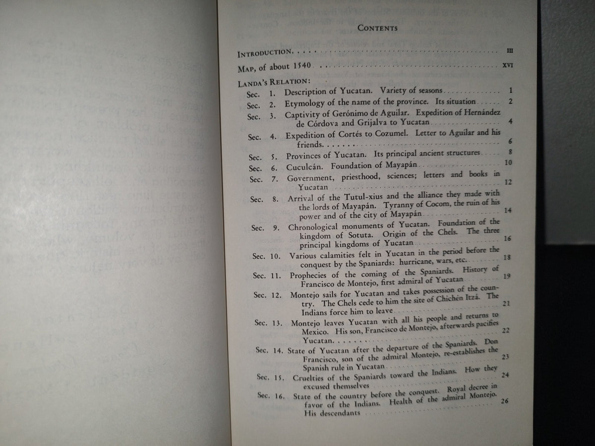 219- Yucatan Before And After The Conquest - Friar Diego De Landa - Duvr Publications, 1978
