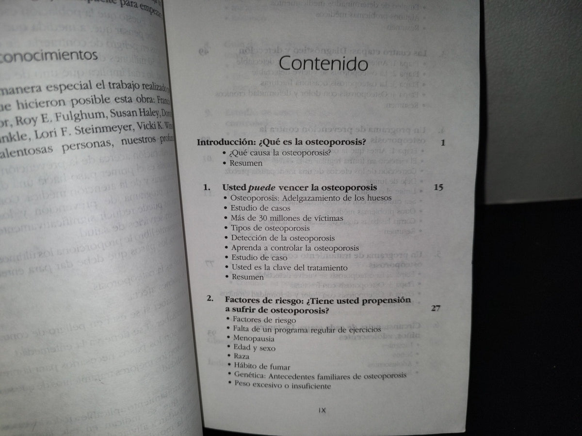 202- Osteoporosis. Cómo Prevenirla, Tratarla Y Mejorarla - McIlwain, Bruce, Silverfield, Burnette