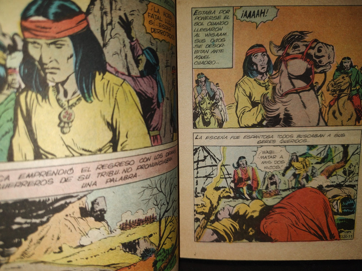 196- El Libro Vaquero: Nazca El Guerrero - No. 320, Año VI, 3 De Enero De 1985