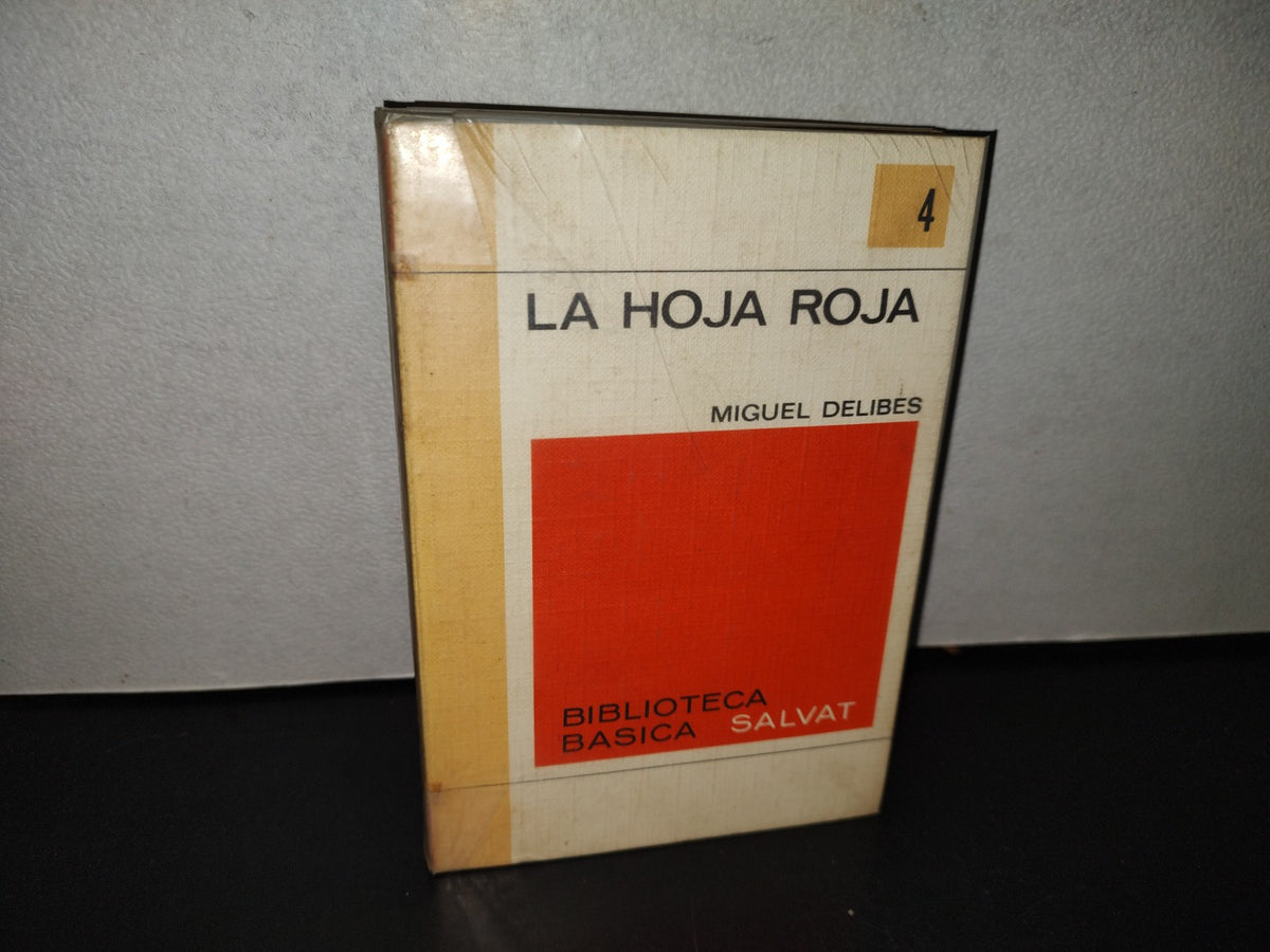 158- La Hoja Roja - Miguel Delibes. Biblioteca Básica Salvat - 1971