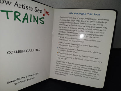 58- Inglés. How Artists See Jr. Trains