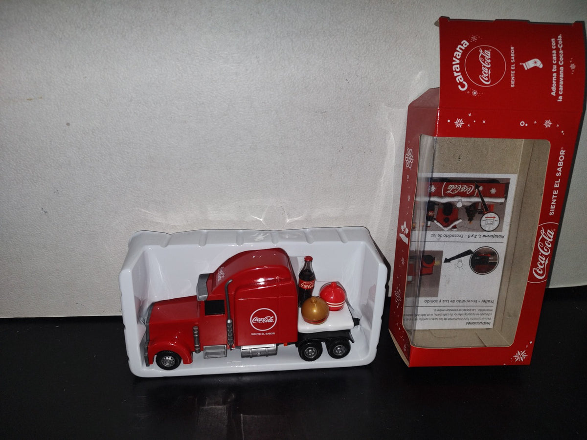 A2- Caravana Camioncito Coca-Cola - Tráiler Con Esferas - 2017