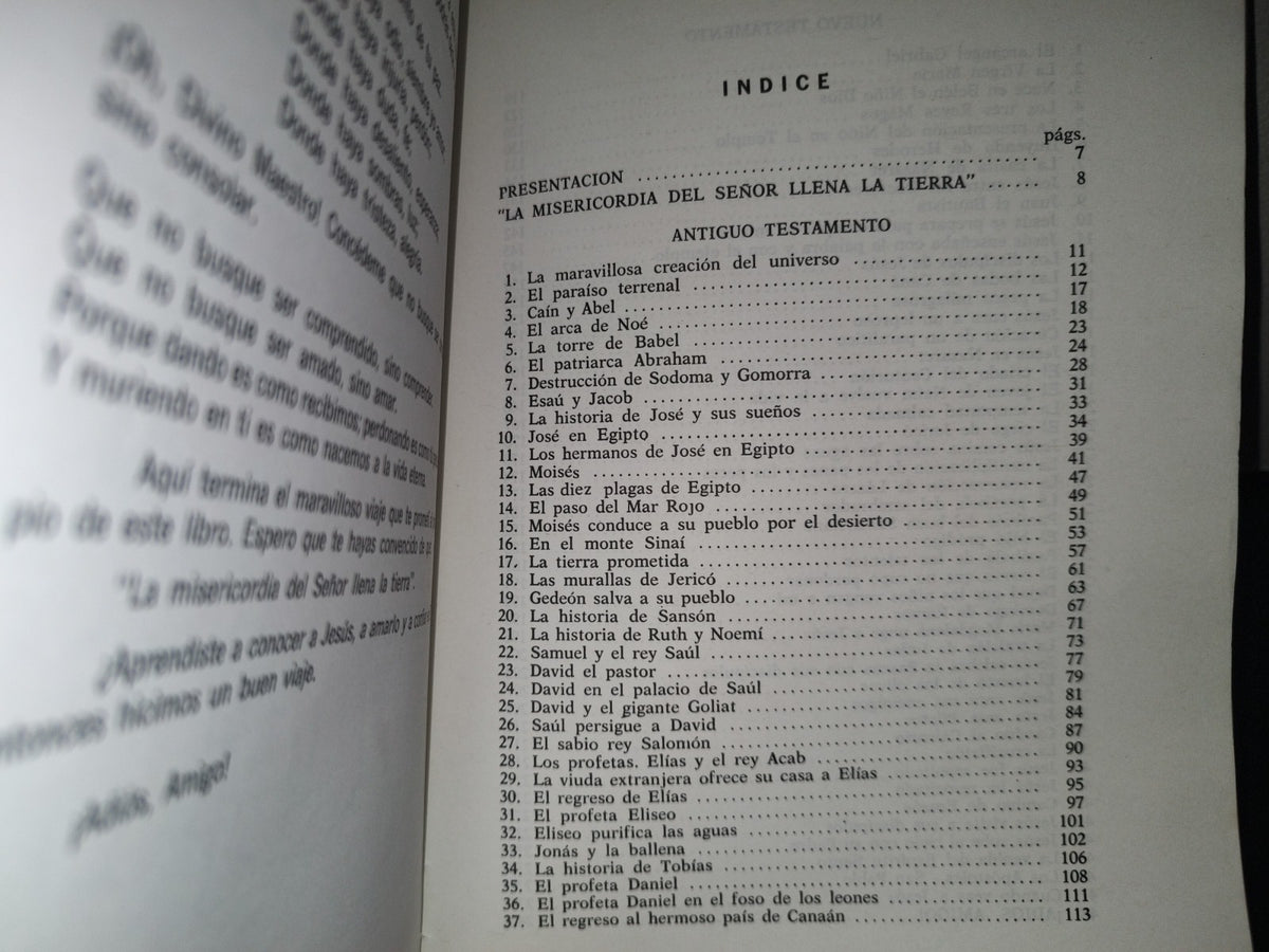 215- La Biblia Para Niños Como Tú - Concepción Barrón De Morán - Ediciones Paulinas 1998