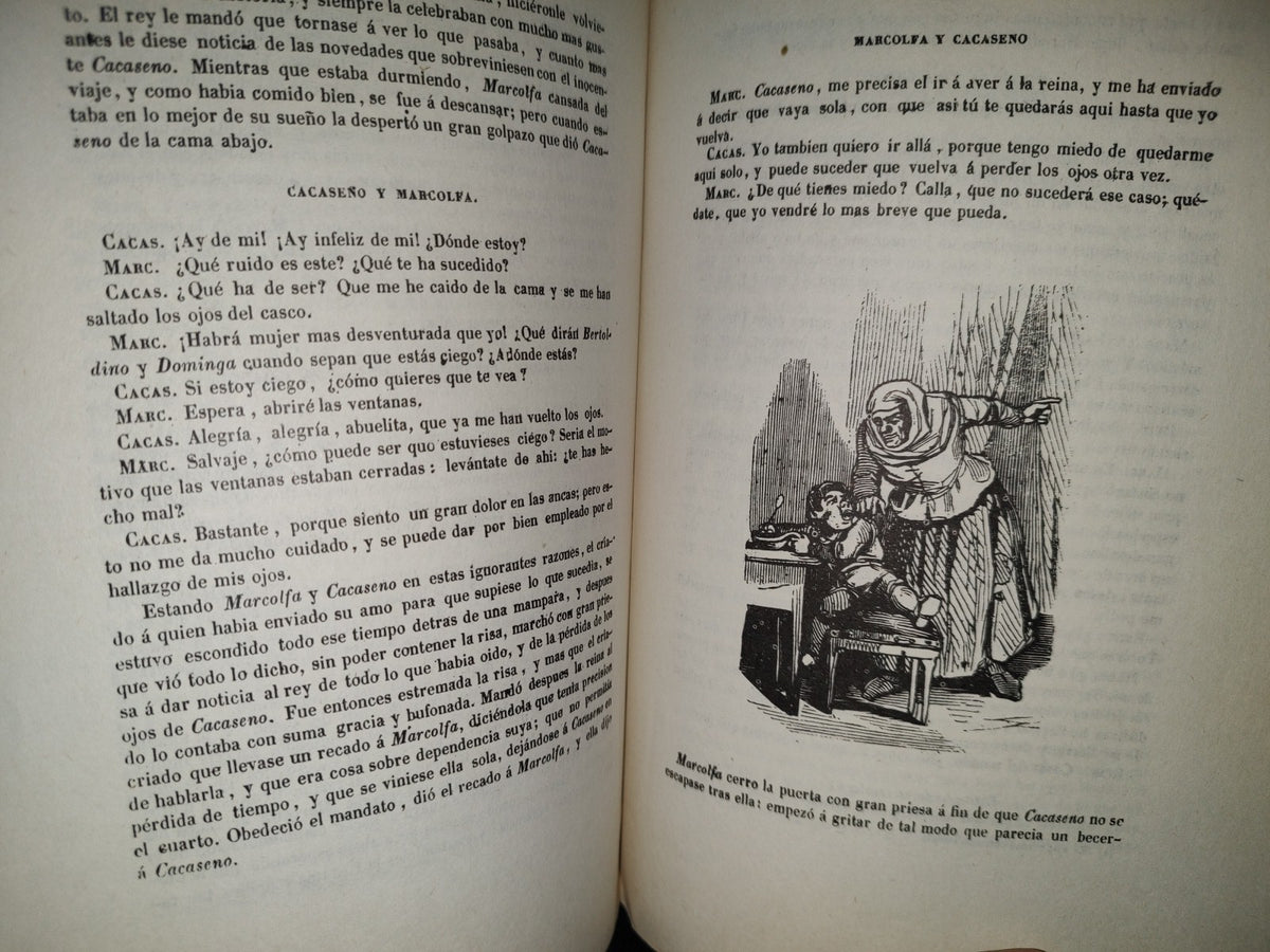 220- Historia De Bertoldo, La De Su Hijo Bertoldino Y La De Su Nieto Cacaseno - Tío Camorra. Reproducción Facsimilar De La Edición De 1843. Manuel Porrúa S. A. Colección Documentos Mexicanos 10 - Primera Edición 1976