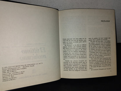 151- El Último Mohicano - J. Fenimore Cooper - Salvat Mexicana De Ediciones, S. A. De C. V. 1979