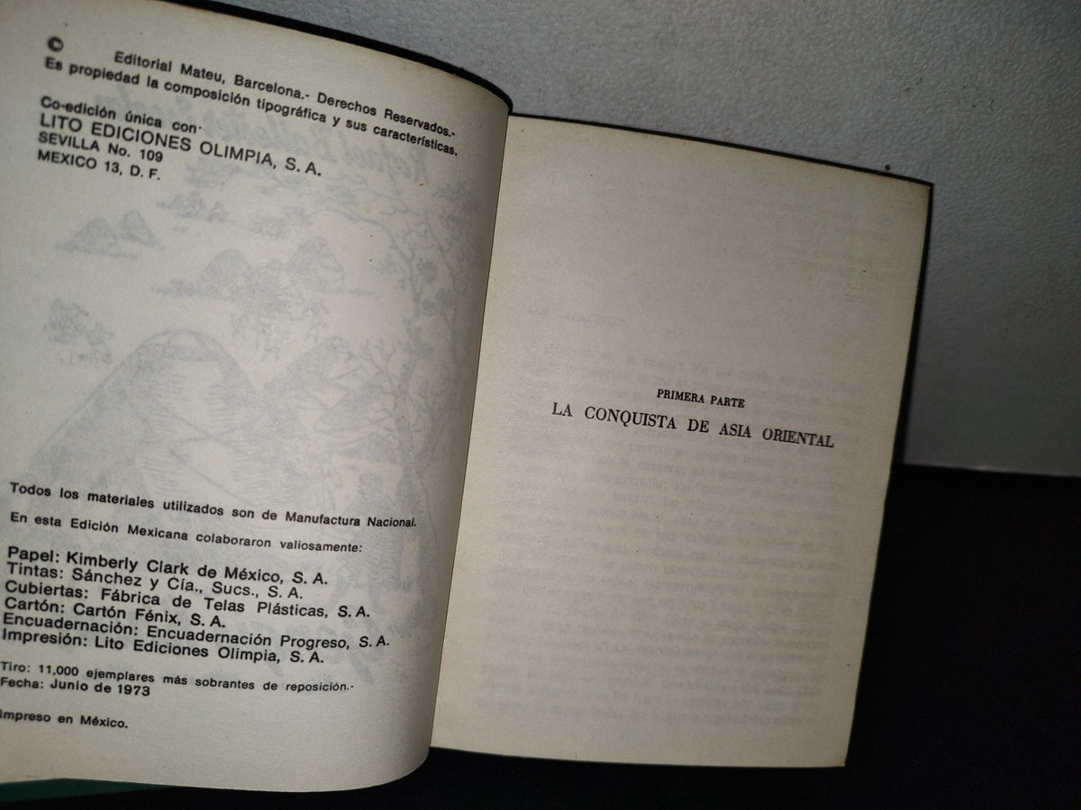 87-2- Gengis Khan - Rafael Ballester Escalas - Ediciones Olimpia - 1973