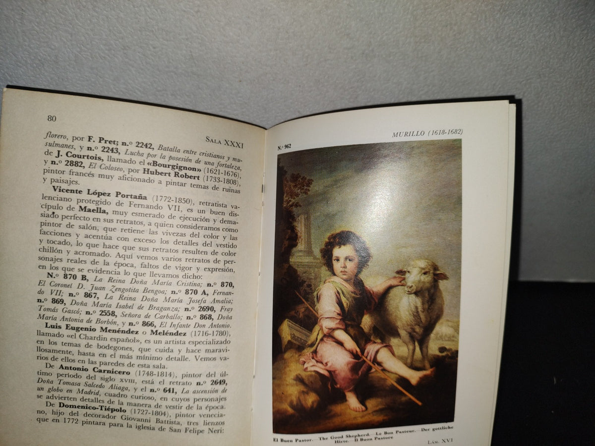 180- Nueva Guía Del Museo Del Prado - Ovidio-César Paredes Herrera - 1976
