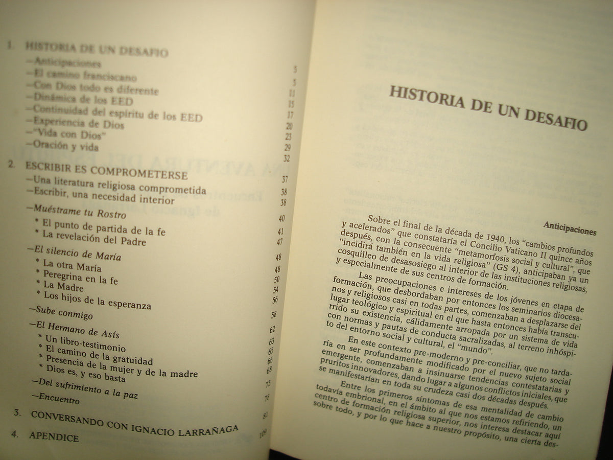 23- Una Aventura Del Espíritu. Encuentros De Experiencia De Dios De Ignacio Larrañaga - Camilo E. Luquin