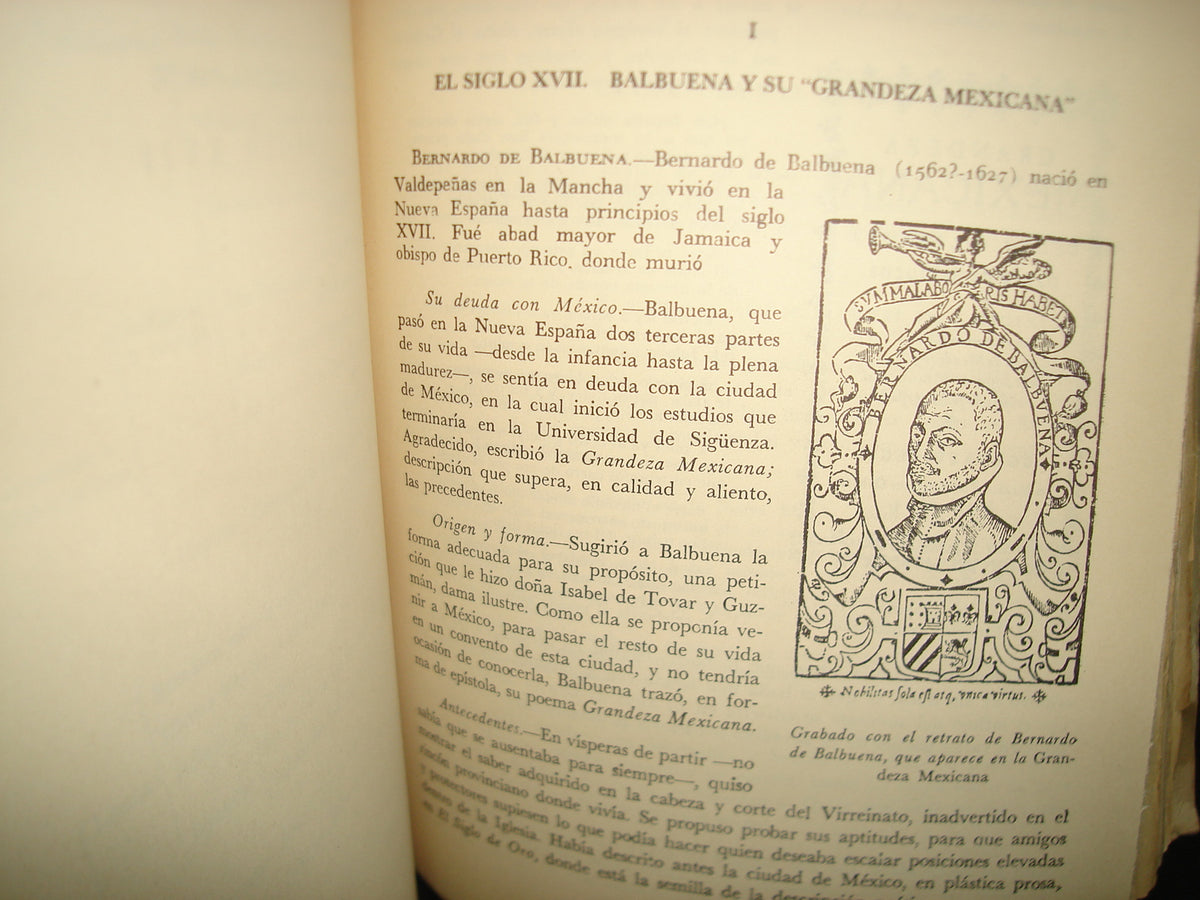 7- Historia De La Literatura Española. Historia De La Literatura Mexicana - Guillermo Díaz Plaja - Editorial Porrúa 1967
