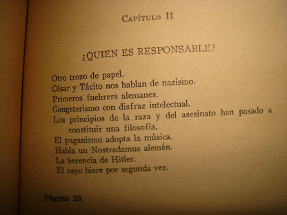 160- Problemas De Postguerra. El Destino De Alemania - Luis Nizer - 1944