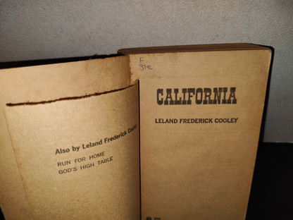 158- California - Leland Frederick Cooley - First Avon Printing, October, 1973