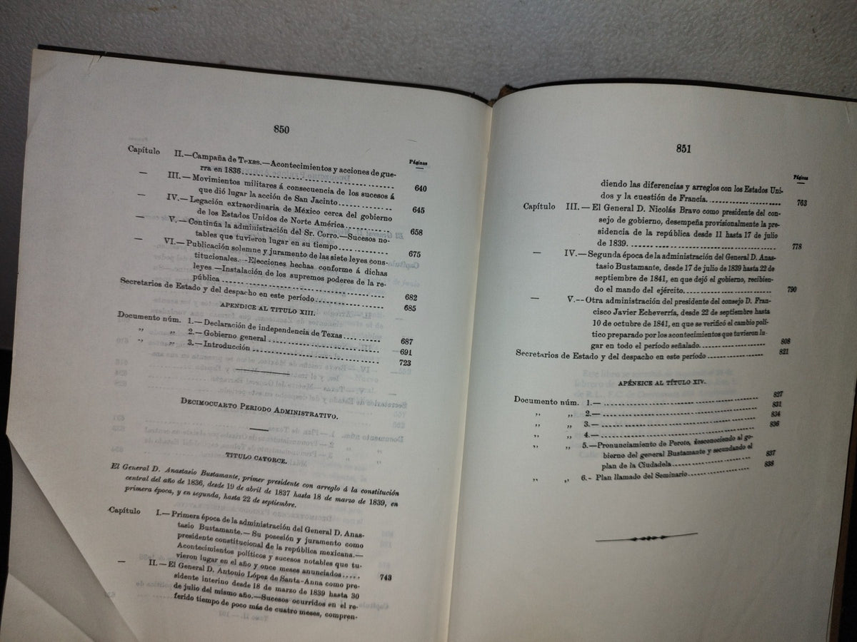 173- Memorias Para La Historia De México Independiente 2. 1822-1846. José Ma. Bocanegra (Facsimil)