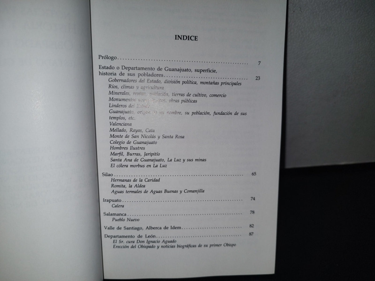 89- Noticias Para Formar La Historia Y La Estadística Del Obispado De Michoacán (Estado De Guanajuato) - Gobierno Del Estado De Guanajuato. Primera Edición, 1992