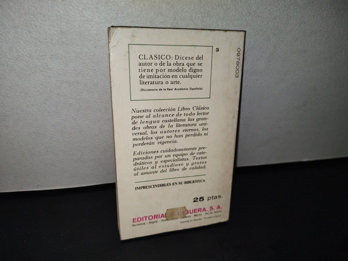 188- Viaje Sentimental - Laurence Sterne - Editorial Bruguera - Primera Edición 1967