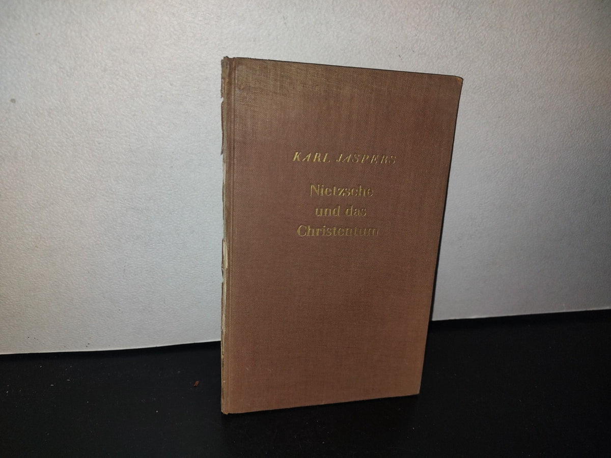 128- Nietzsche Und Das Christentum - Karl Jaspers - R. Piper & Co. Verlag. München, 1952